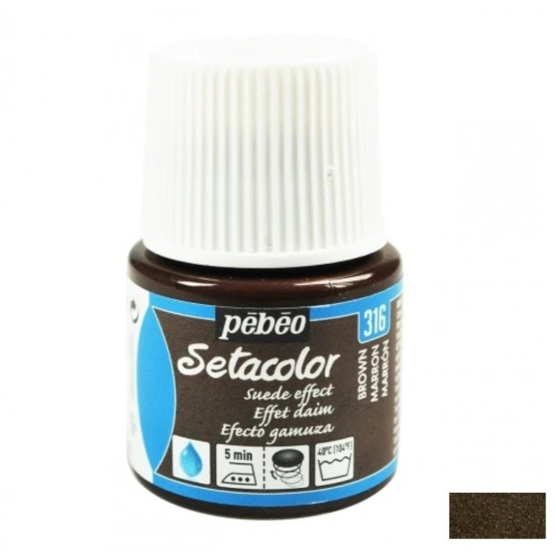 Effet Daim - Marron 1 Effet Daim - Marron