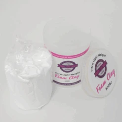 Foam Clay Blanche - 3 Tailles -Magasin De Costumes D'Halloween foam clay blanche 3 tailles 2