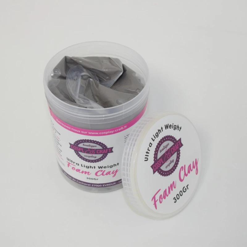 Foam Clay Grise - 3 Tailles 1 Foam Clay Grise - 3 Tailles
