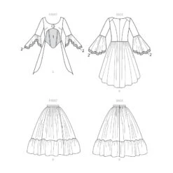 Patron Herboriste Nocturne -Magasin De Costumes D'Halloween patron herboriste nocturne 4