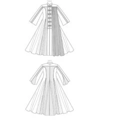 Patron Manteau Médieval -Magasin De Costumes D'Halloween patron manteau medieval 4