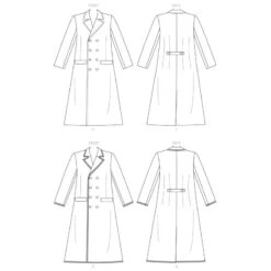 Patron - Manteau Victorien -Magasin De Costumes D'Halloween patron manteau victorien 2