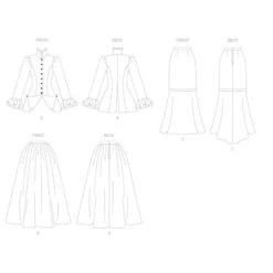 Patron Tenue Années 1920 -Magasin De Costumes D'Halloween patron tenue annees 1920 2