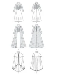 Patron Type Frozen : Anna / Elsa -Magasin De Costumes D'Halloween patron type frozen anna elsa 4