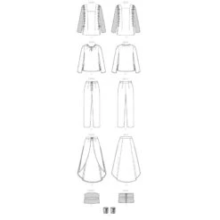 Patron Type Lagertha -Magasin De Costumes D'Halloween patron type lagertha 3