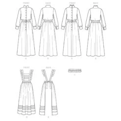 Patron Type Soubrette -Magasin De Costumes D'Halloween patron type soubrette 5