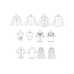 Patron Uniformes écolière -Magasin De Costumes D'Halloween patron uniformes ecoliere 7