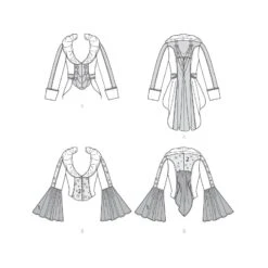 Patron - Vestes à Col Châle -Magasin De Costumes D'Halloween patron vestes a col chale 7